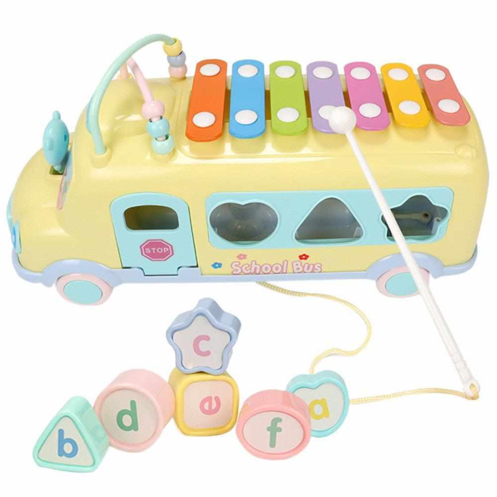 Hand Knock Piano Pull Musical Instrument Early Educational Learning Music